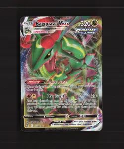 Rayquaza VMAX 111/203 Evolving Skies Ultra Rare Holo Pokemon Card NM - Image 1
