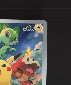 Pikachu SVP 027 Scarlet & Violet Full Art Black Star Promo Holo Pokemon Card NM - Image 4