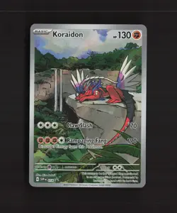 Koraidon SVP 014 Scarlet & Violet Full Art Black Star Promo Holo Pokemon Card NM - Image 1