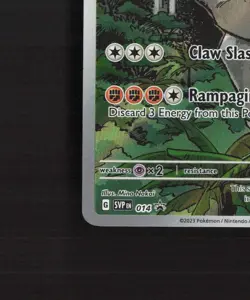 Koraidon SVP 014 Scarlet & Violet Full Art Black Star Promo Holo Pokemon Card NM - Image 5