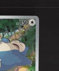 Snorlax SVP 051 Scarlet & Violet Full Art Black Star Promo Holo Pokemon Card NM - Image 4