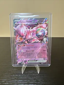Pokemon TCG Team Rocket's Mewtwo EX 216 Destined Rivals Promo Card Holo - Image 3