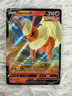 Pokemon Promo Holo Cards Lot of 3 Mewtwo, Sylveon, Flareon V-Rule TCG LP/MP - Image 4