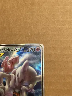 Pokemon TCG Mewtwo & Mew GX SM191 Black Star Promo Card Near Mint Condition - Image 3