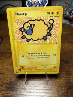 Pokemon TCG Mareep Expedition Card 119/165 Regular Common - Image 1