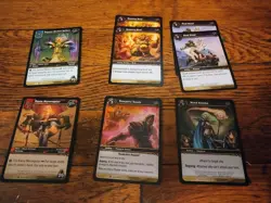 225 World of Warcraft card game lot - all pictured - Image 5