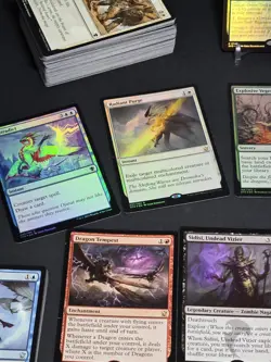The Gathering (MTG) Card Lot - Rares, Foils, Vintage & Modern Bulk - Image 4