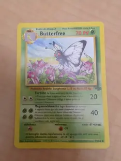 Pokemon TCG Butterfree Jungle Card 33/64 Unlimited Uncommon NM - Image 1
