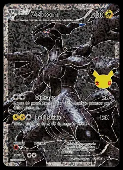 Pokemon Card - Zekrom Celebrations Classic Collection 114/114 Holo - Image 1
