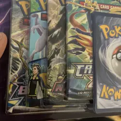 Pokemon TCG Lightning Set 4 Packs + 1 Bonus Card! Brand New/Sealed! Auction 72 - Image 2