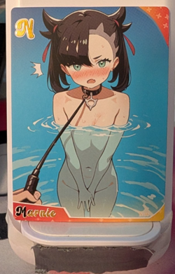 Marnie Pokemon N-36 GP2 Genki Parade 2 Goddess Story Anime Waifu Card - Image 1