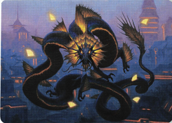 MTG Art Series: Kamigawa: Neon Dynasty Ao, the Dawn Sky Card 25/81 - Image 1