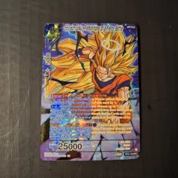 SS3 Son Goku, Premonitions Of A Fierce Battle SPR Dragon Ball Super Card Game - Image 1