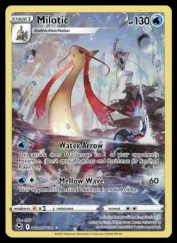 Pokemon Cards Milotic TG02/TG30 Silver Tempest Trainer Gallery Holo NM - Image 1