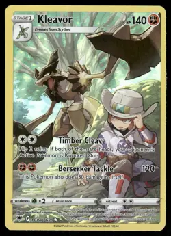 Pokemon Cards Kleavor TG08/TG30 Astral Radiance Trainer Gallery Holo NM - Image 1