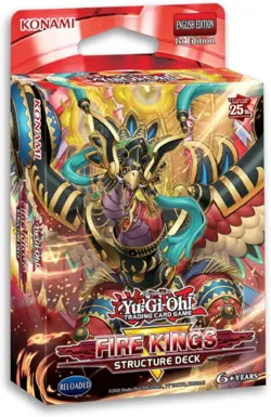 Yu-Gi-Oh! Cards: Fire King Structure Deck 8pack - Image 1