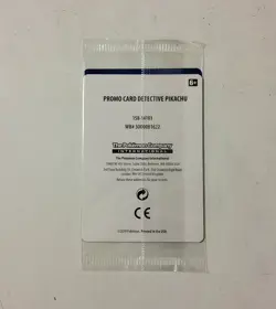 Detective Pikachu Holo SM190 Promo Sealed Stamped Pokemon Card (L8A) - Image 2
