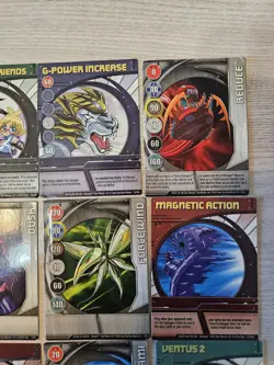Lot of 12 Bakugan Battle Brawlers Cards Combine Shipping On Wins - Image 3