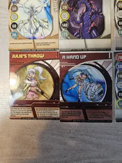 Lot of 12 Bakugan Battle Brawlers Cards Combine Shipping On Wins - Image 4