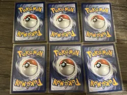 Pokemon Full Art Holo Illustration Rare Lot Mixed 6 Cards - Image 2