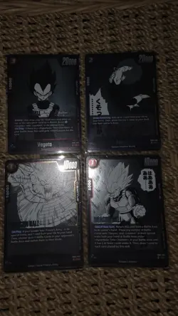 Marc Reserve Dragon Ball Fusion World Manga Release Event 4 Cards Bundle Holo NM - Image 1