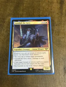Gandalf the Grey Custom Commander Deck MTG Magic The Gathering Instant Sorcery - Image 1