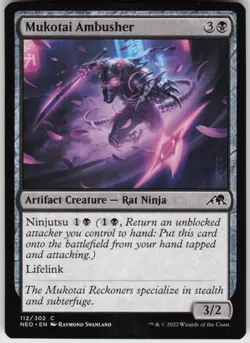 Mukotai Ambusher 112 Kamigawa: Neon Dynasty C - Image 1
