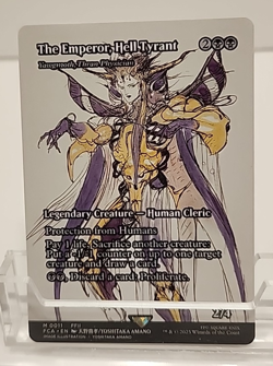 The Emperor, Hell Tyrant- Yawgmoth Thran Physcian MTG FF 0011 Mythic - Image 1