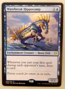 1x Wavebreak Hippocamp Theros Beyond Death Magic the Gathering MTG NM - Image 1