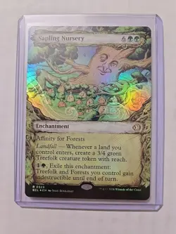 Sapling Nursery (Showcase/Foil) - Lorwyn Eclipsed - NM - Rare - Enchantment - Image 1