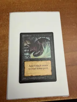 MTG - Magic the Gathering - Alpha Dark Ritual - Image 1