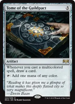 Tome of the Guildpact - Ravnica Allegiance #242/259 MTG Magic The Gathering - Image 1
