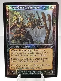Sling-Gang Lieutenant - Retro FOIL - Modern Horizons 3 MH3 - MtG - NM - Image 1