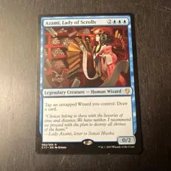 MTG STARTER COMMANDER DECK - Azami, Lady Of Scrolls - Mono Blue Wizards - Image 1