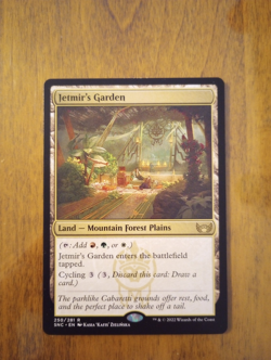 Jetmir's Garden Near Mint, English Streets of New Capenna MTG Magic - Image 1