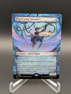 Flitterwing Nuisance (Showcase) Lorwyn Eclipsed Foil - Image 1