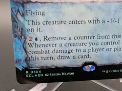 Flitterwing Nuisance (Showcase) Lorwyn Eclipsed Foil - Image 2