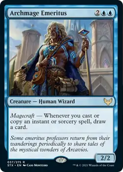 MTG Archmage Emeritus - 37 / English / Near Mint - Image 1