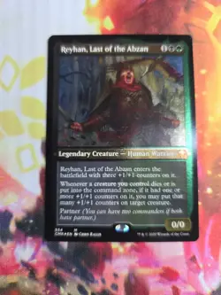 Reyhan, Last of the Abzan (Foil Etched) Commander Legends Foil - Image 1