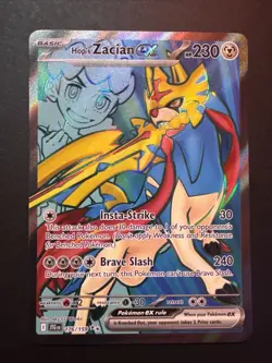 1x Hop's Zacian ex - 176/159 - Ultra Rare NM-Mint Pokemon SV09 Journey Together - Image 1