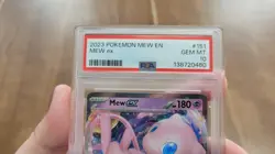 Pokemon TCG PSA 10 Mew Ex 151/165 Double Rare Holo Gem Mint Free Shipping - Image 3