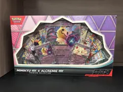 Pokemon TCG: Mimikyu ex & Alcremie ex Premium Collection Box - New / Sealed - Image 1