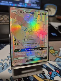 Pokemon TCG Tapu Bulu GX Holo Card Burning Shadows 149/147 Secret Rare - Image 2