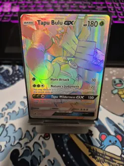 Pokemon TCG Tapu Bulu GX Holo Card Burning Shadows 149/147 Secret Rare - Image 4