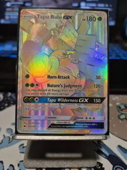 Pokemon TCG Tapu Bulu GX Holo Card Burning Shadows 149/147 Secret Rare - Image 5