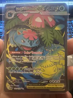 Pokemon TCG Mega Venusaur EX 155/132 Ultra Rare Mega Evolution - English - NM - Image 2