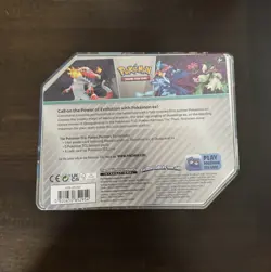 Pokemon TCG Paldea Partners Tin - Skeledirge Ex Sealed New! - Image 2