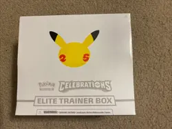 Pokemon Celebrations 2021 25th Anniversary Elite Trainer Box ETB Factory Sealed - Image 1