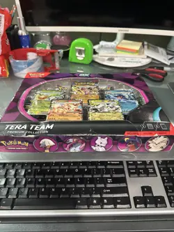 Pokemon TCG Scarlet & Violet - Tera Team EX Premium Collection Promo Box - New - Image 5