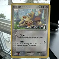 2005 Pokemon EX Deoxys Slakoth #73/107 Reverse Holo Stamped Vintage VLP🔥 - Image 1